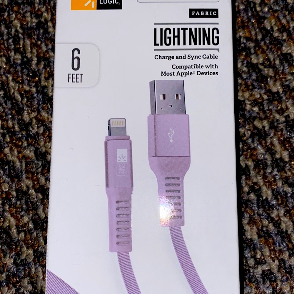 NEW 6 foot iPhone charging cable